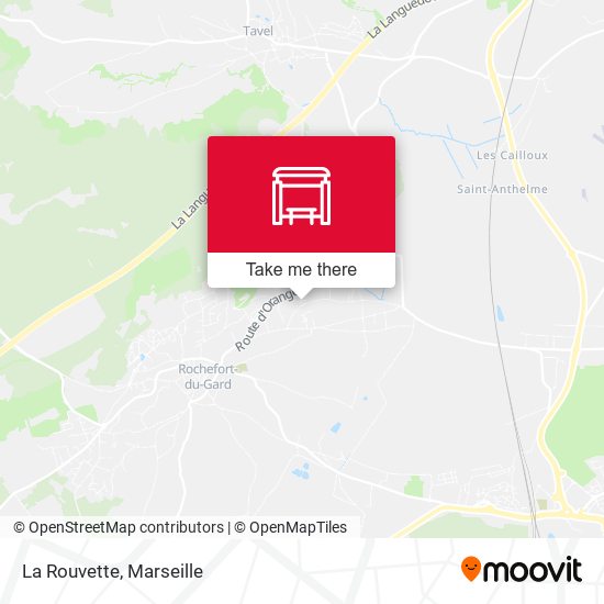 La Rouvette map