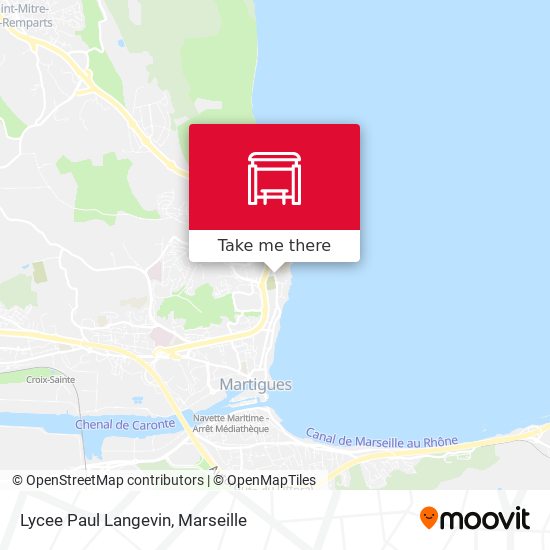 Lycee Paul Langevin map