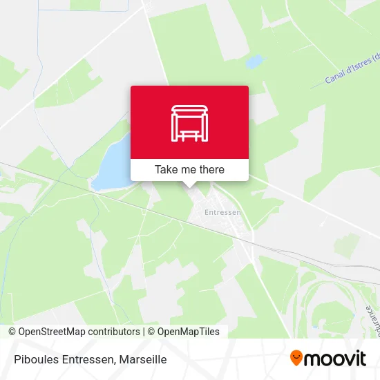 Piboules Entressen map
