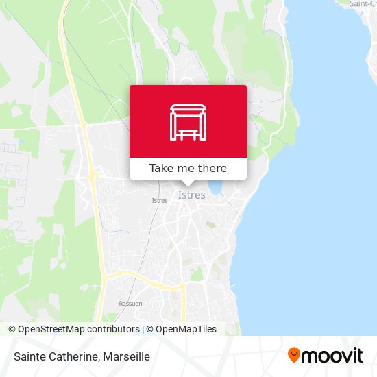 Sainte Catherine map