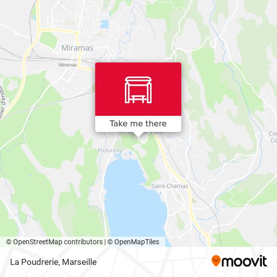 La Poudrerie map