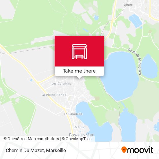 Chemin Du Mazet map