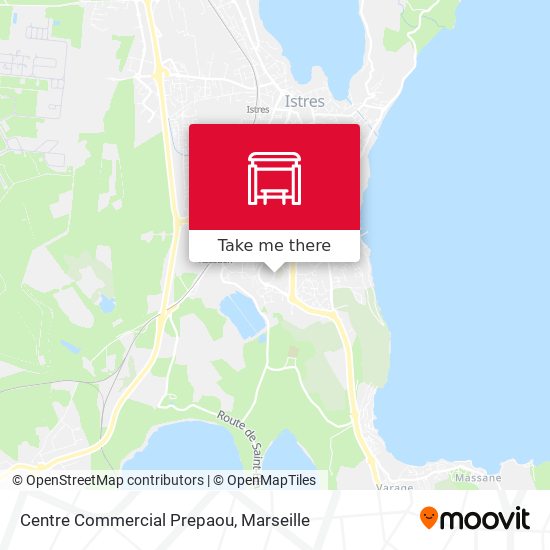 Centre Commercial Prepaou map