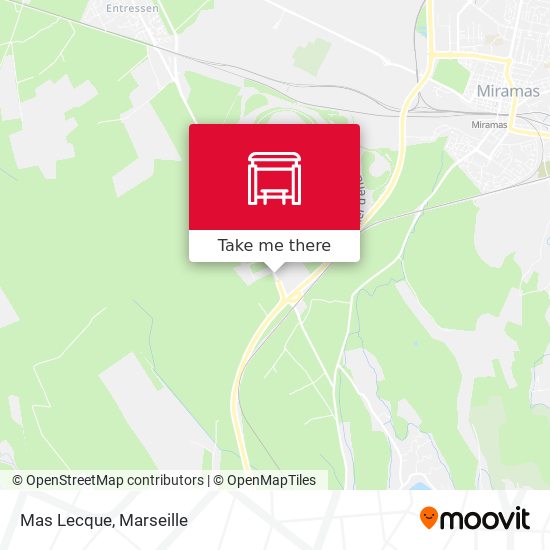 Mas Lecque map