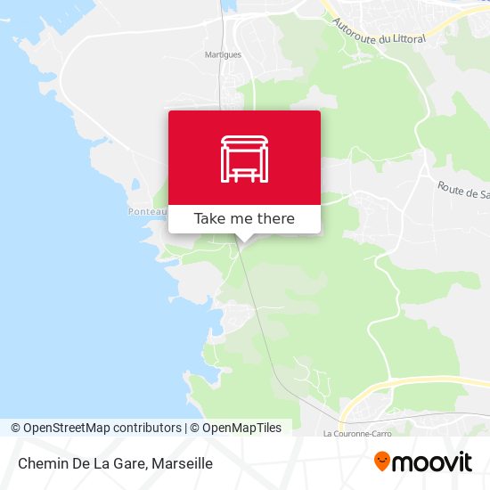 Chemin De La Gare map