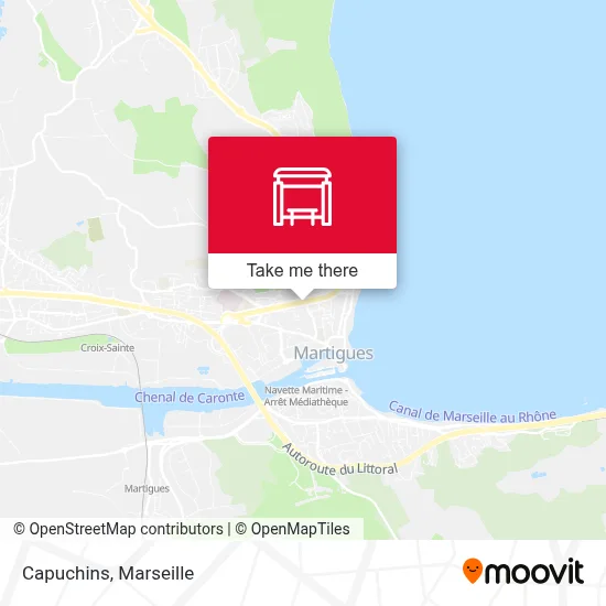 Capucins map