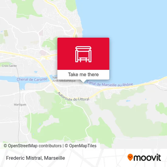 Frederic Mistral map