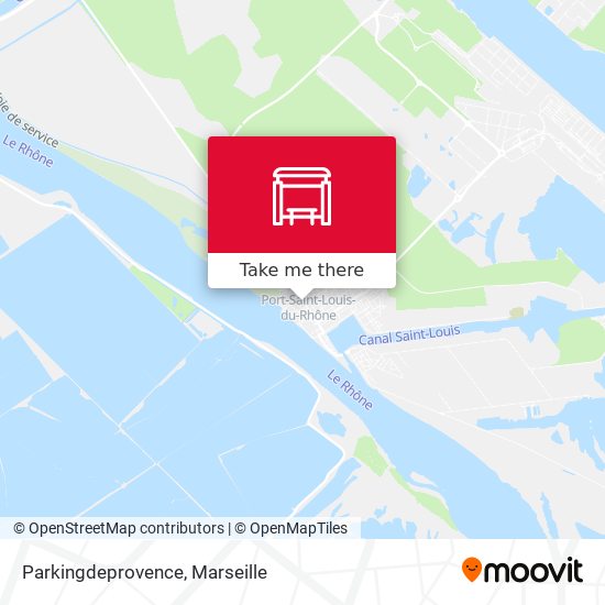 Parkingdeprovence map