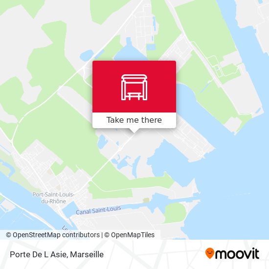 Porte De L Asie map