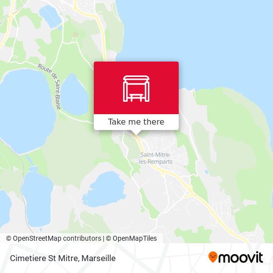 Cimetiere St Mitre map