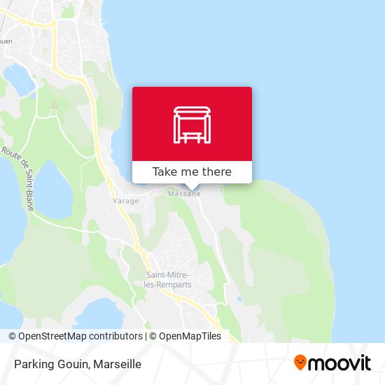 Parking Gouin map