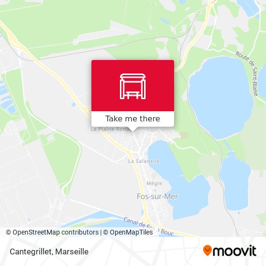 Cantegrillet map