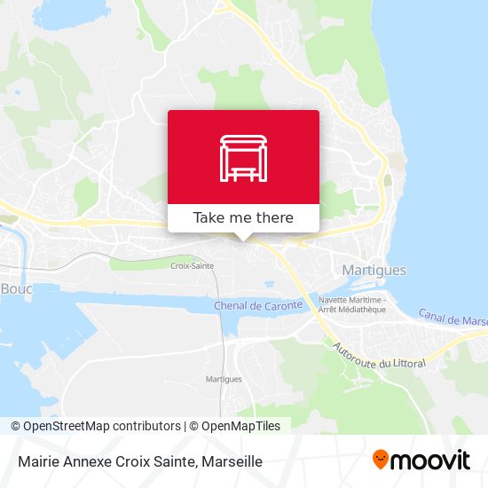 Mairie Annexe Croix Sainte map