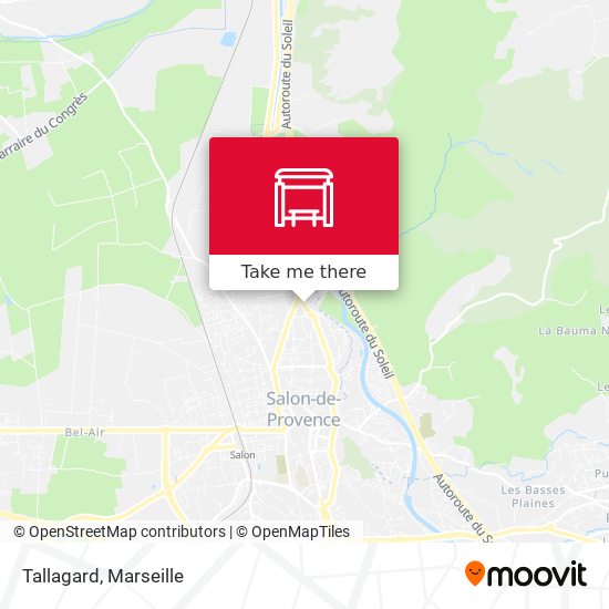 Mapa Tallagard