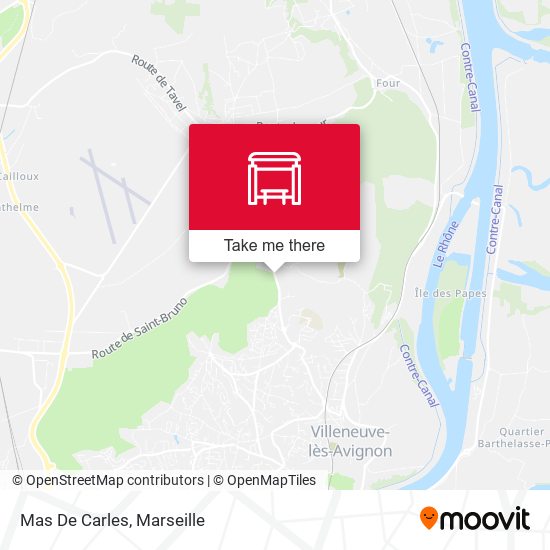 Mas De Carles map