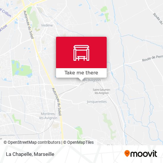 La Chapelle map
