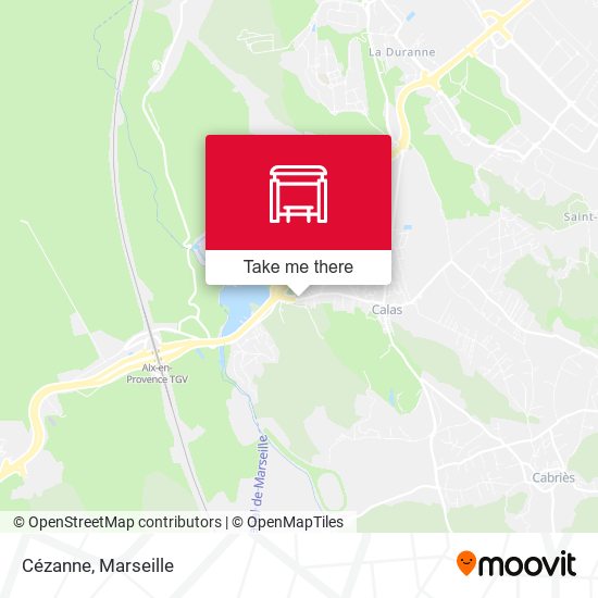 Cézanne map