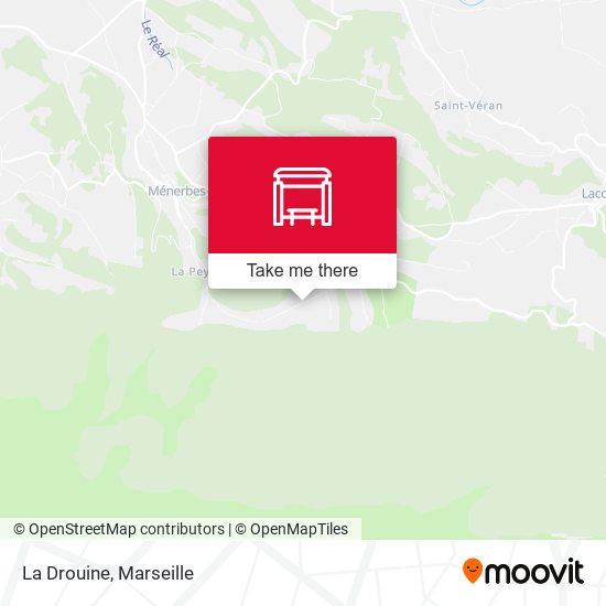 La Drouine map