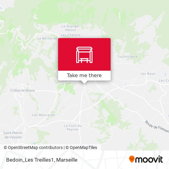 Bedoin_Les Treilles1 map