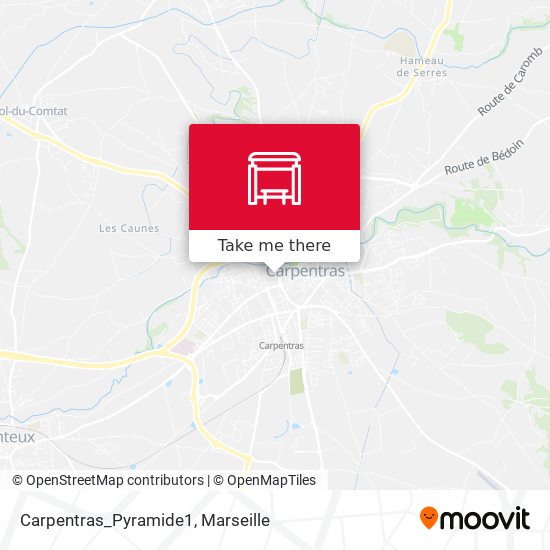 Mapa Carpentras_Pyramide1