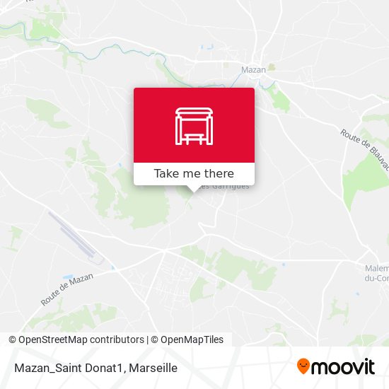 Mazan_Saint Donat1 map