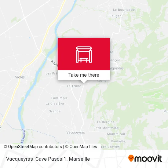 Vacqueyras_Cave Pascal1 map