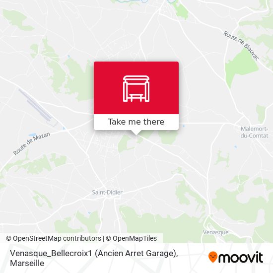 Venasque_Bellecroix1 (Ancien Arret Garage) map