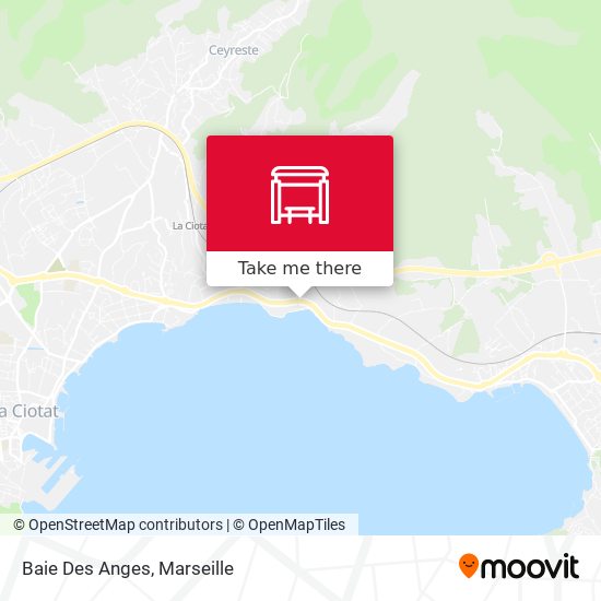 Baie Des Anges map