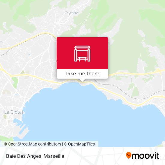 Baie Des Anges map