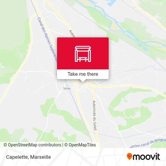 Capelette map