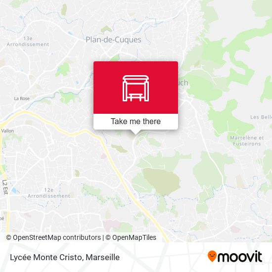 Lycée Monte Cristo map