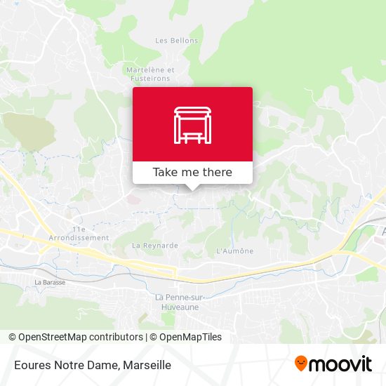 Eoures Notre Dame map