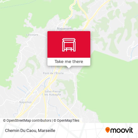 Chemin Du Caou map