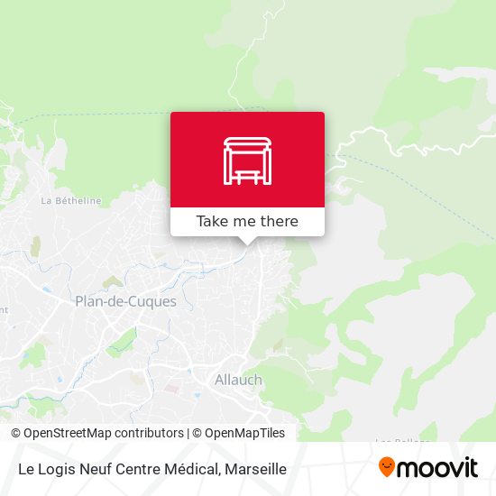 Le Logis Neuf Centre Médical map