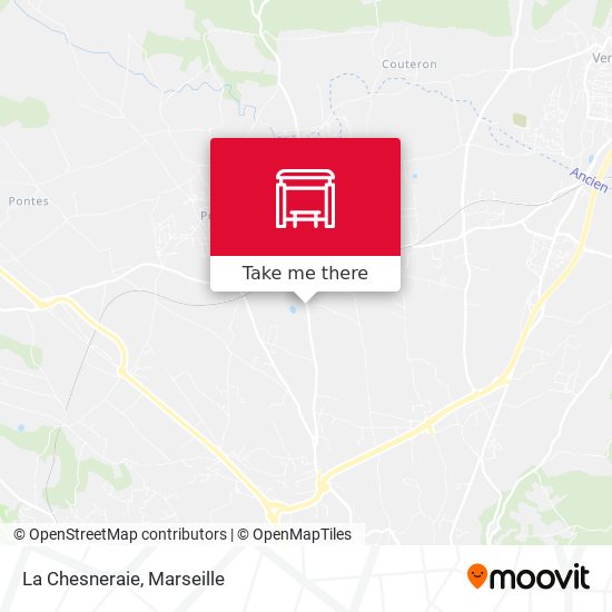 La Chesneraie map