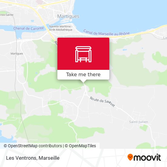 Les Ventrons map