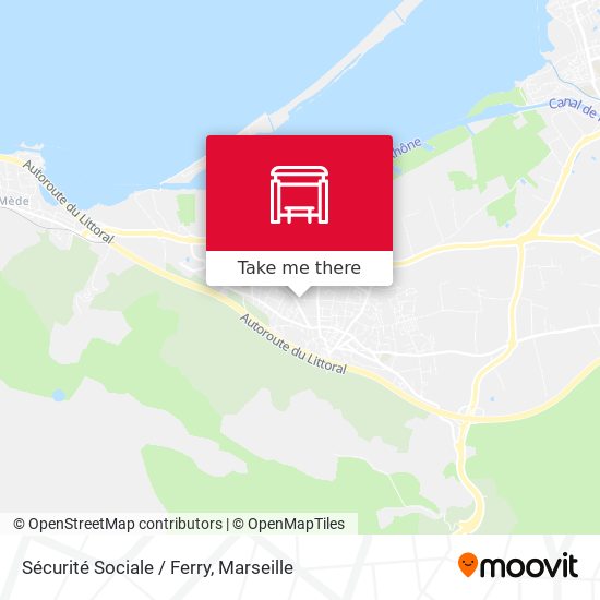 Sécurité Sociale / Ferry map