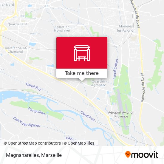 Magnanarelles map