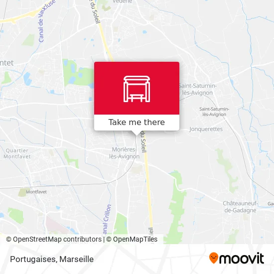 Portugaises map