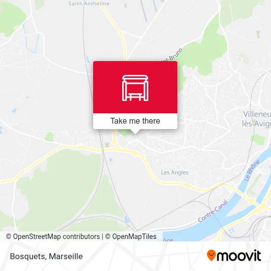 Bosquets map