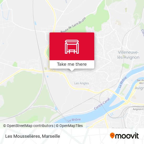 Les Mousselières map