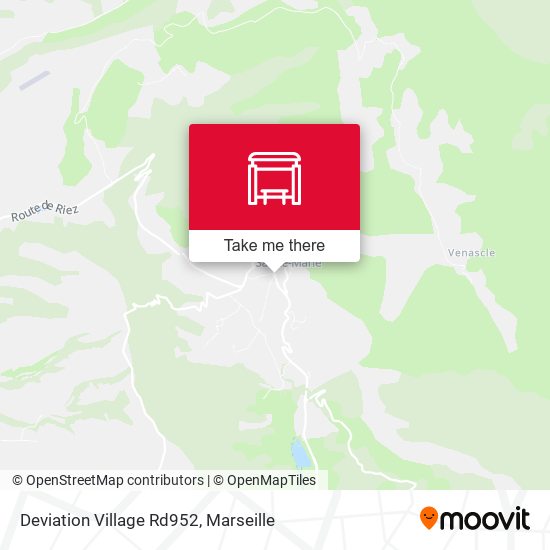 Deviation Village Rd952 map