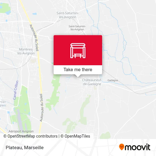 Plateau map