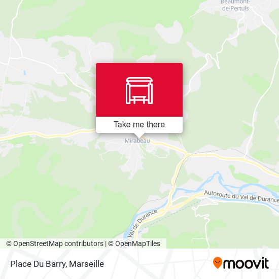 Place Du Barry map