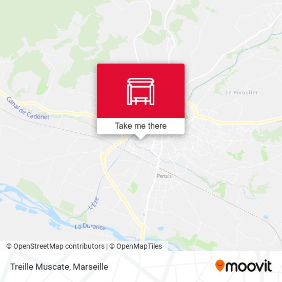 Treille Muscate map