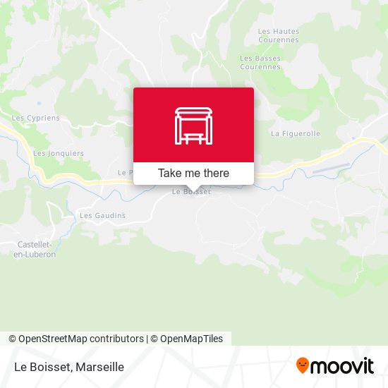 Le Boisset map