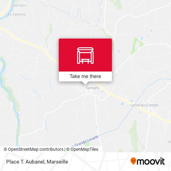 Place T. Aubanel map