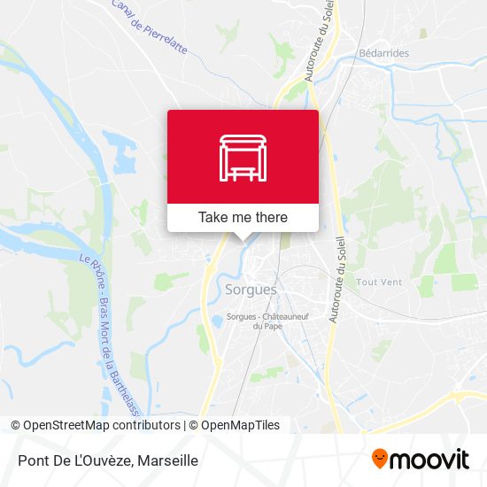 Pont De L'Ouvèze map