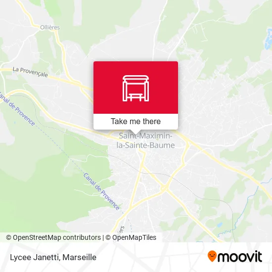 Lycee Janetti map