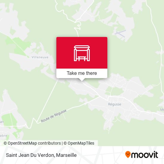 Saint Jean Du Verdon map